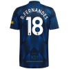 Maglia ufficiale Manchester United Bruno Fernandes 18 Alternativa 2021-22 per Uomo